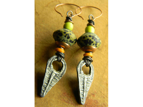 Talhakimt African Tribal Earrings on Sale | Chrysalis Tribal Jewelry