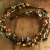 Czech glass earth toned beads, design by Gloria Ewing.