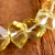 Faceted citrine nuggets in summer necklace by Gloria Ewing.