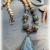 Boho southwestern necklace by Gloria Ewing.