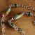 Boho pewter and mood bead necklace by Gloria Ewing.