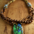 Mosaic jasper with handmade Krobo beads, design by Gloria Ewing.