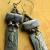 Primitive Bird Earrings Distinctive beaded earring design by Gloria Ewing.