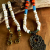 African trade bead necklace design by Gloria Ewing.