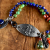 Colorful southwestern style beaded bracelet from Gloria Ewing.