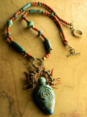 Goddess Pendant Necklace