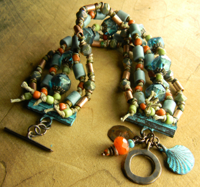 Five Strand Paradise Beach Bracelet
