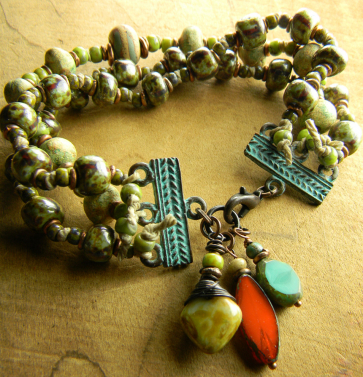Three Strand Knotted Bracelet