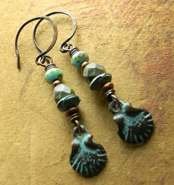 Mykonos Shell Earrings